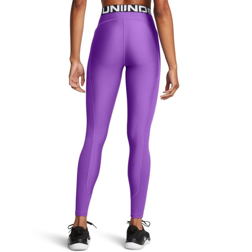Under Armour Women's HeatGear Gym Leggings Purple