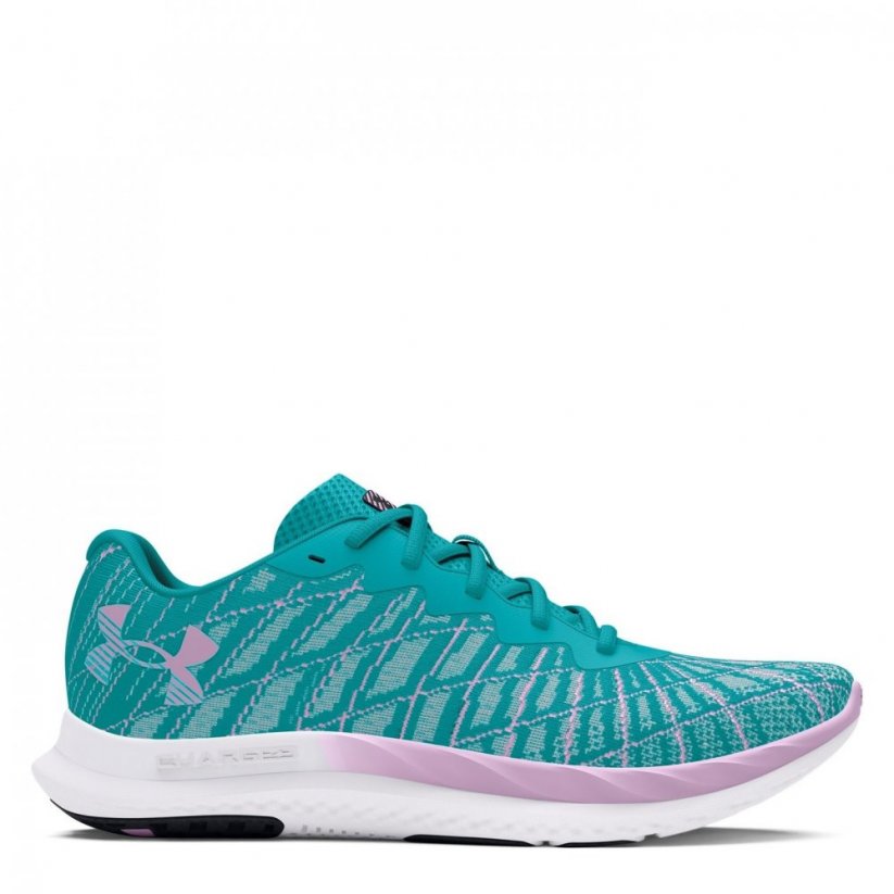 Under Armour Charged Breeze 2 Running Shoes Women's Teal Purple A