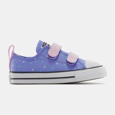 Converse Unisex Kids' Chuck Taylor All Star Bea Canvas Trainers 525-Very Peri