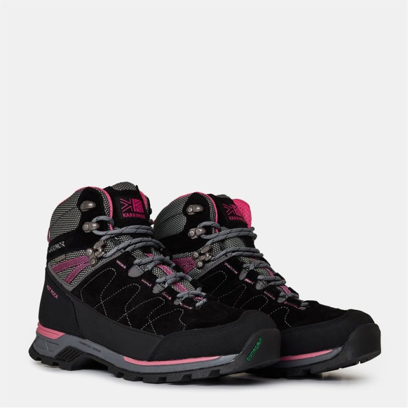 Karrimor Hot Rock Waterproof Walking Boots Womens Black/Pink