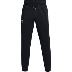 Under Armour Men's Icon Taping Closed Hem Fleece Joggers Black