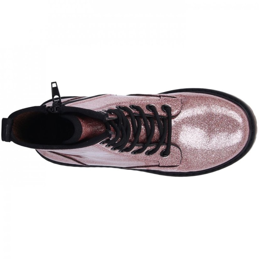 Miso Brandi Boots Childrens Pink Glitter