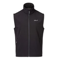 Gelert Men's Softshell Fleece Lined Sleeveless Gilet Black