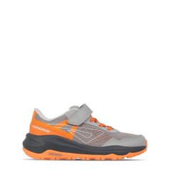 Karrimor Tempo Trail Trainers Boys Grey/Orange