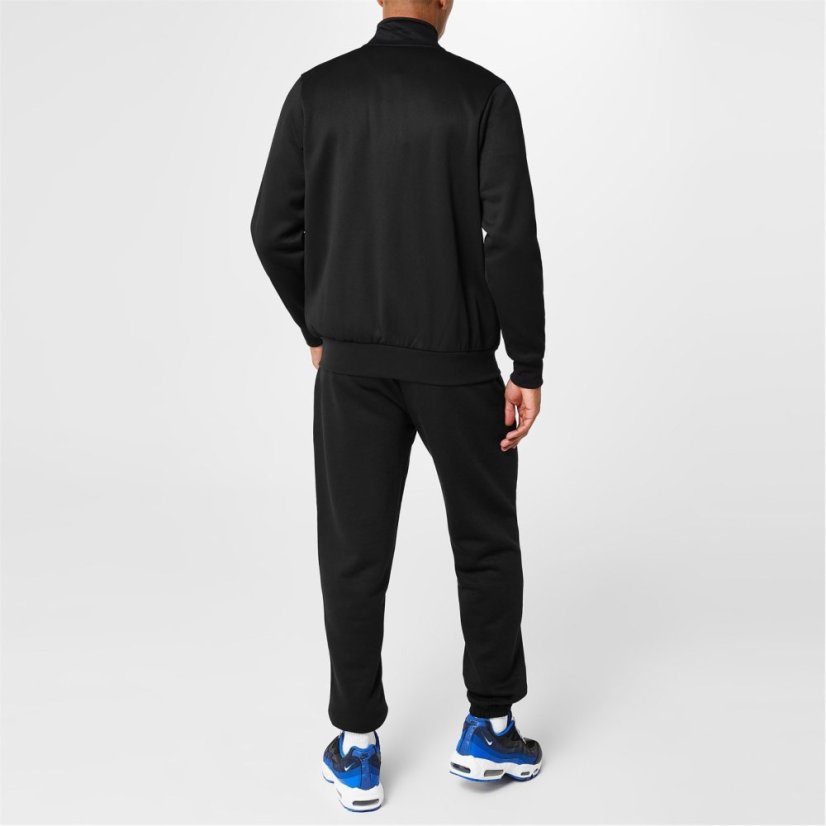 Slazenger Cuffed Fleece Jogging Bottoms Mens Black