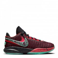 Nike LeBron XX Jnr basketbalová obuv Maroon/Black