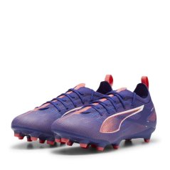 Puma Ultra Pro Junior Firm Ground Football Boots Lapis L/White