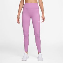 Nike One Seamless Front High-Waisted Leggings Womens Light Magenta