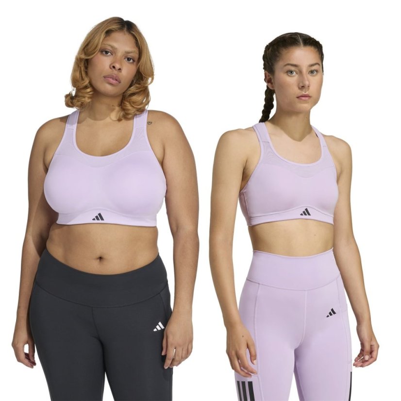 adidas Women's Power High Impact Sports Bra Pink
