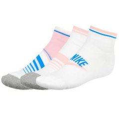 Nike Women's Cotton Seasonal Graphic Quarter Socks