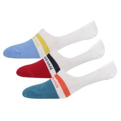 Ben Sherman Antonia 3Pk Sk Sn99 White/Blue/Red