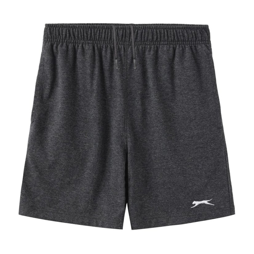 Slazenger Jersey Shorts Junior Charcoal Marl