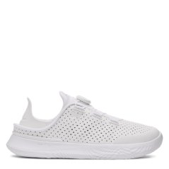 Under Armour Armour Ua Gs Slipspeed Trainer Lth Runners Boys White