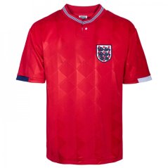 Score Draw England Away Shirt 1989 Adults Red