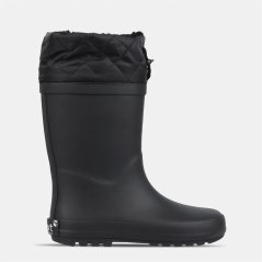 Gelert Cuff Welly Boot Childrens Black