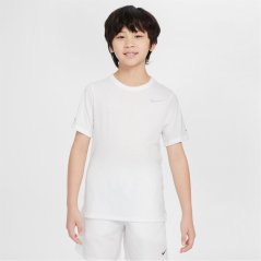 Nike Dri-FIT Miler Big Kids' (Boys') Training Top White