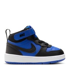 Nike Court Borough Mid 2 Baby/Toddler Shoe Royal/Black