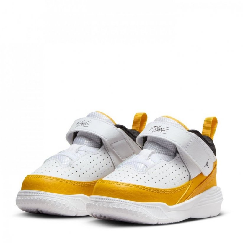 Air Jordan Max Aura 5 Baby/Toddler Shoes Yellow/White