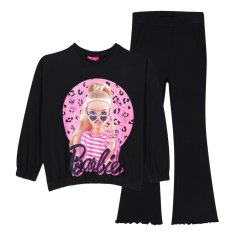 Character Girls Barbie Sweat and Flare Set Black