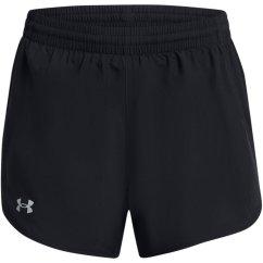 Under Armour Womens Fly By Performance Running Shorts Black/Reflectiv