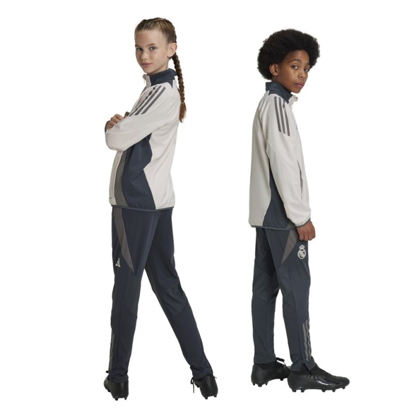 adidas Kids adidas Real Madrid European Training Tracksuit Bottoms 24/25 Putty Mauve