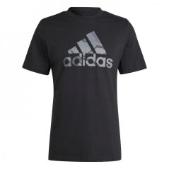adidas Camo Badge of Sport Graphic T-Shirt Black