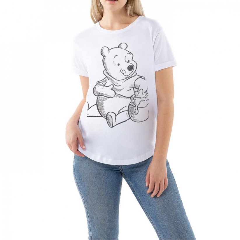 Disney Character T-Shirt Winnie Sketch