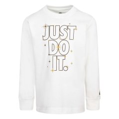 Nike Shine Long Sleeve T-Shirt Cream