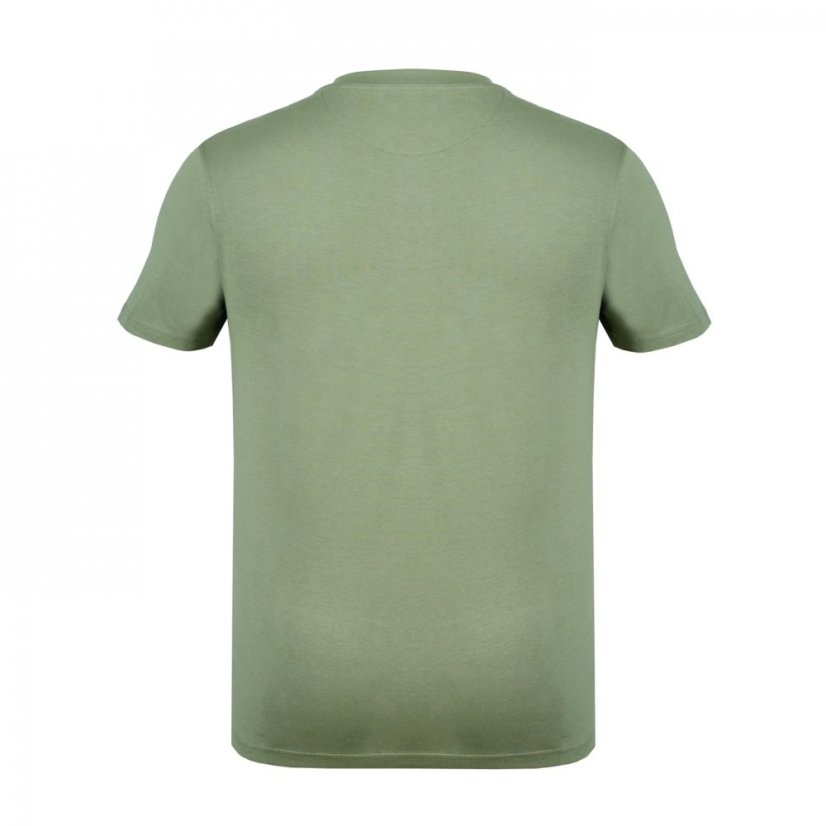 Firetrap Large Logo T Shirt Mens Khaki