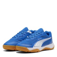 Puma Unisex Kids' Solarflash III Handball Trainers Team Royal-Wht
