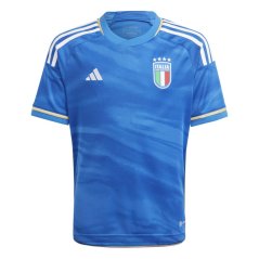 adidas Italy Home Shirt 2023 Junior Blue