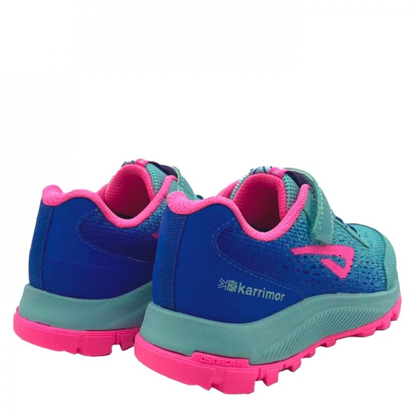 Karrimor Tempo TR 8 Child Girls Trainers Teal/Blue