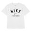 Nike Unisex Kids' T-Shirt White