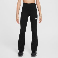 Nike Sportswear Favorites Big Kids' (Girls') Flared Leggings Black/White