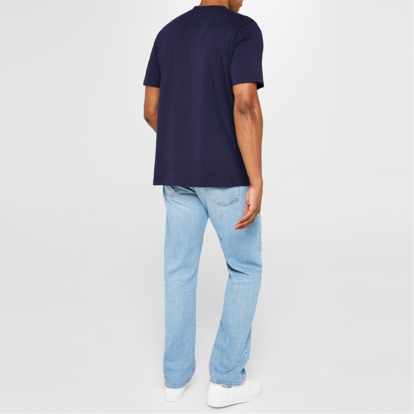 Donnay Three Pack V Neck pánské tričko White/Blck/Navy