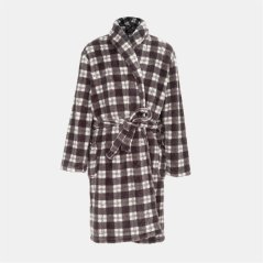 Howick Check Robe Men Grey/Black