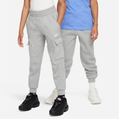 Nike Sportswear Club Fleece Cargo Jogging Bottoms Juniors Grey