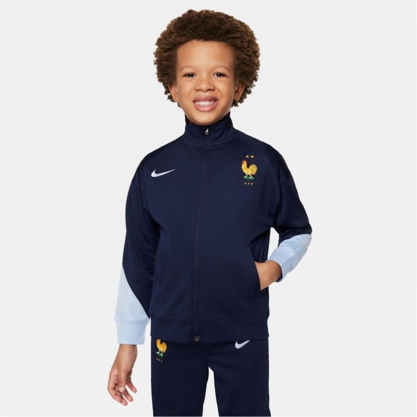 Nike France Strike Tracksuit 2024 Infants Blackend Blue