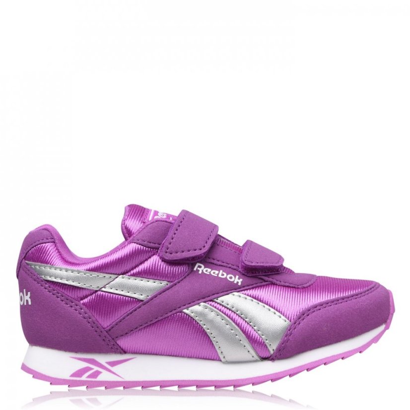 Reebok Jogger RS Child Girls Trainers Violet/Silver