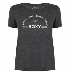 Roxy Chasing Swell dámské tričko Anthracite