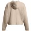 Under Armour Women's Rival Terry Os Performance Hoodie Brown