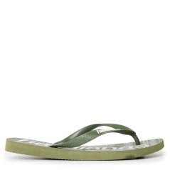 Havaianas Hav. Top Logomania Fashion Green 43 Flip Flops Mens Green