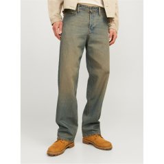 Jack and Jones Men's Alex Straight Leg Jeans Blue Denim