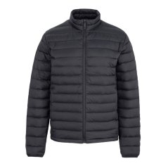 Firetrap Women's Packable Water-Repellent Down Long Sleeve Short Puffer Jacket Black