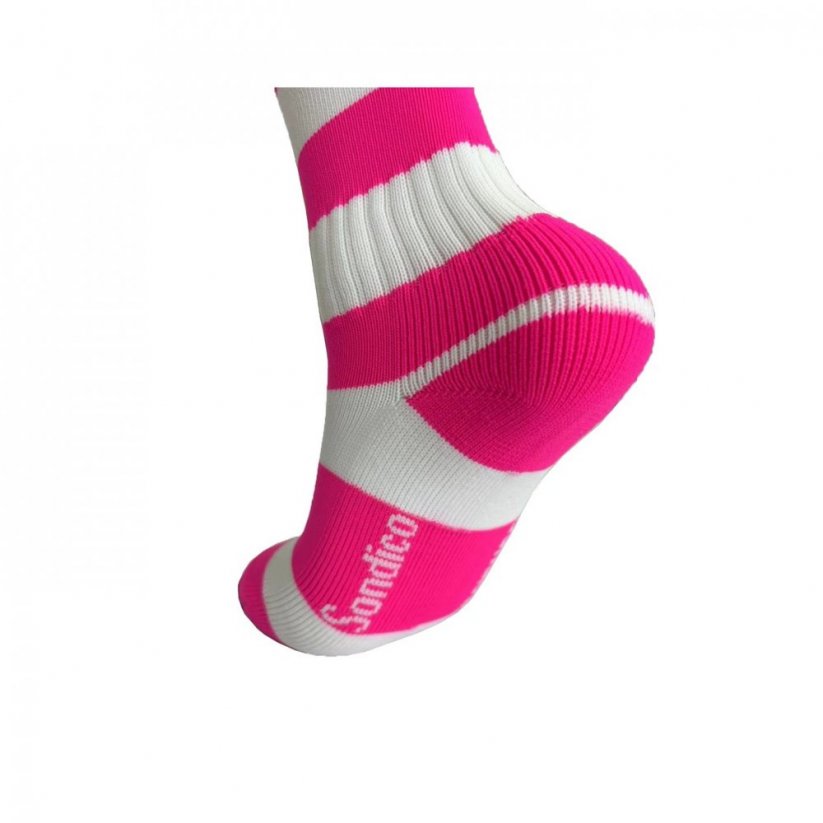 Sondico Football Socks Junior Pink/White
