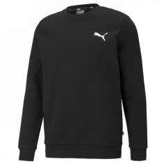 Puma No1 Crew Sweater Mens Black S/Logo