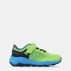 Karrimor Tempo Trail Trainers Boys Green/Blue