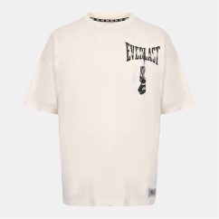Everlast Men's Cotton Short Sleeve Crew Neck T-Shirt White