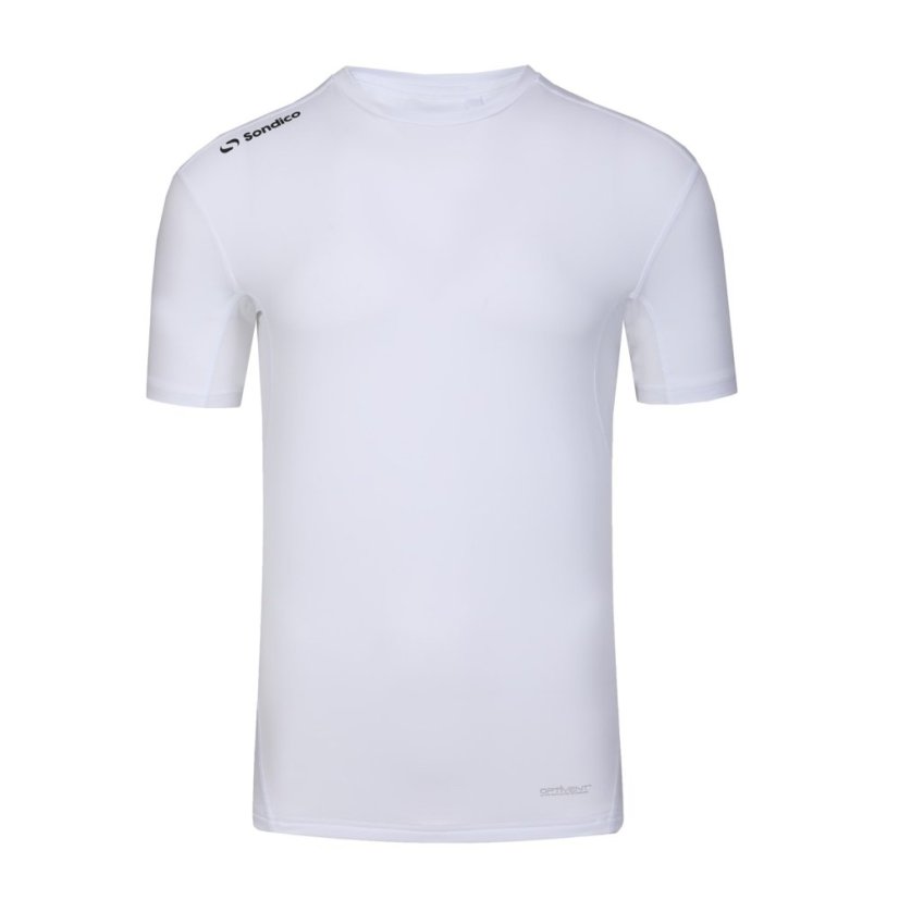 Sondico Core Base Short Sleeves Mens White