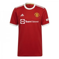 adidas Manchester United 21/22 Home Jersey Mens Red